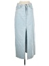Papermoon Blue Denim Skirt Size M - photo 1