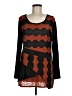 Mirror Image Black Long Sleeve Blouse Size M - photo 1
