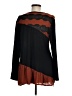 Mirror Image Black Long Sleeve Blouse Size M - photo 2