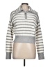 Sage + Stone Stripes Silver Pullover Sweater Size L - photo 1