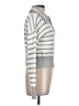 Sage + Stone Stripes Silver Pullover Sweater Size L - photo 4
