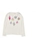 Crewcuts 100% Cotton Ivory Long Sleeve Top Size 10 - 11 - photo 1