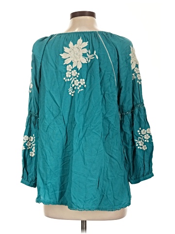 Sundance 3/4 Sleeve Blouse (view 2)