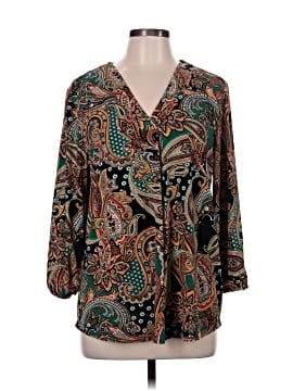 Jones New York Signature 3/4 Sleeve Blouse (view 1)
