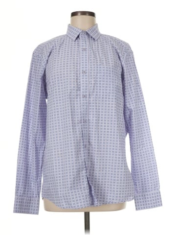 Johnston & Murphy Long Sleeve Button-Down Shirt (view 1)