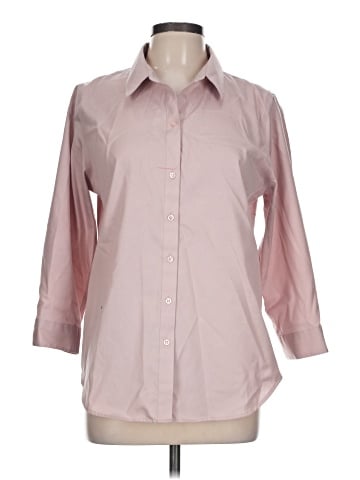 Coldwater Creek 3/4 Sleeve Button-Down Shirt (view 1)
