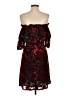 The Kooples Paisley Red Cocktail Dress Size Sm (1) - photo 2