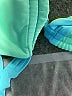 Unbranded Print Green Swimsuit Top Size S (estimated) - photo 3