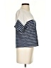 Chloe K 100% Polyester Blue Short Sleeve Top Size XS - photo 4