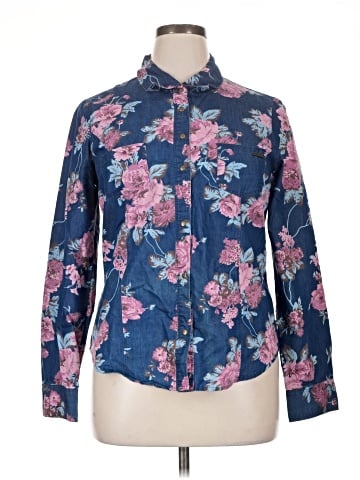 Guess Long Sleeve Button-Down Shirt (view 1)