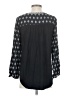 One September 100% Rayon Black Long Sleeve Blouse Size XS - photo 2