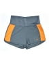 Nike 100% Polyester Color Block Gray Athletic Shorts Size S - photo 1
