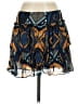 MNG Print Blue Casual Skirt Size S - photo 1