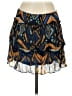 MNG Print Blue Casual Skirt Size S - photo 2