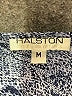 Halston 100% Polyester Paisley Blue Casual Dress Size M - photo 4