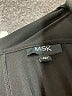 MSK Solid Black Casual Dress Size M - photo 7