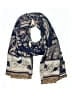 Unbranded Paisley Blue Purple Scarf One size - photo 1