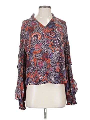 Veronica M. Long Sleeve Blouse (view 1)