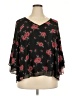 Lane Bryant Black 3/4 Sleeve Blouse Size 18 - 20 Plus - photo 1