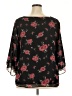 Lane Bryant Black 3/4 Sleeve Blouse Size 18 - 20 Plus - photo 2
