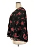 Lane Bryant Black 3/4 Sleeve Blouse Size 18 - 20 Plus - photo 5