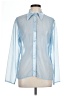 Jay Jacobs 100% Polyester Blue Long Sleeve Blouse Size L - photo 1