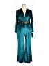 Donna Karan New York Teal Jumpsuit Size 14 - photo 1