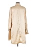 H&M 100% Polyester Tan Casual Dress Size M - photo 2