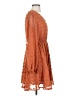 Kirundo 100% Polyester Orange Casual Dress Size S - photo 4