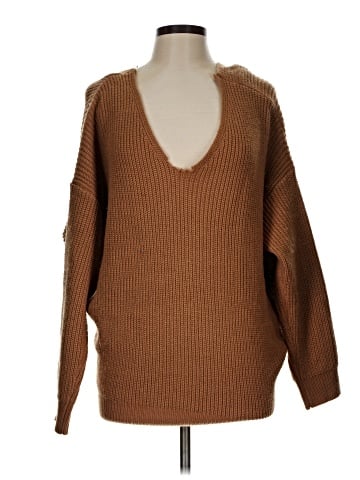 Blue Blush Pullover Sweater (view 1)