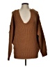 Blue Blush Brown Pullover Sweater Size S - photo 1