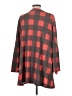 Lucky & Blessed Plaid Red Cardigan Size L - photo 2