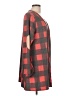 Lucky & Blessed Plaid Red Cardigan Size L - photo 4