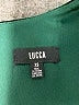 LUCCA Solid Green Cocktail Dress Size XS - photo 7
