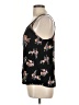 SO 100% Rayon Black Sleeveless Blouse Size L - photo 5