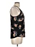 SO 100% Rayon Black Sleeveless Blouse Size L - photo 4