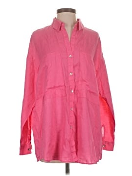 Magaschoni Long Sleeve Button Down Shirt