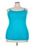 Torrid Teal Tank Top Size 3X Plus (3) - photo 1