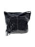 Brighton 100% Leather Blue Black Leather Shoulder Bag One size - photo 1