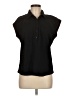 Assorted Brands Black Short Sleeve Blouse Size M - photo 1