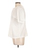 Joan Walters Ivory Short Sleeve Blouse Size L - photo 5