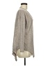 Zoa Metallic Silver Pullover Sweater Size M - photo 4