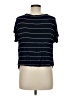 Alya Blue Short Sleeve Top Size M - photo 2