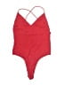by the way. Red Bodysuit Size S - photo 1