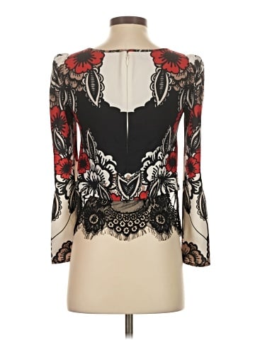 Bebe Long Sleeve Blouse (view 2)