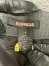 Express Solid Gray Wool Skirt Size 33 waist (estimated) - photo 4