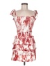 Storia Tie-dye Red Cocktail Dress Size M - photo 1