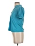 CeCe Teal Short Sleeve Blouse Size XS - photo 5