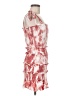 Storia Tie-dye Red Cocktail Dress Size M - photo 4