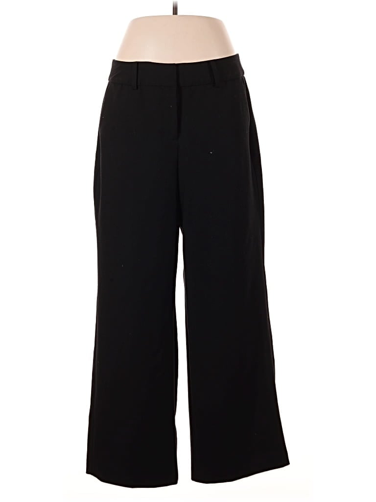 Pre-owned Lane Bryant Dress Pants In Black